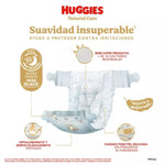 Pañales Huggies Natural Care Talla G 66 Uds