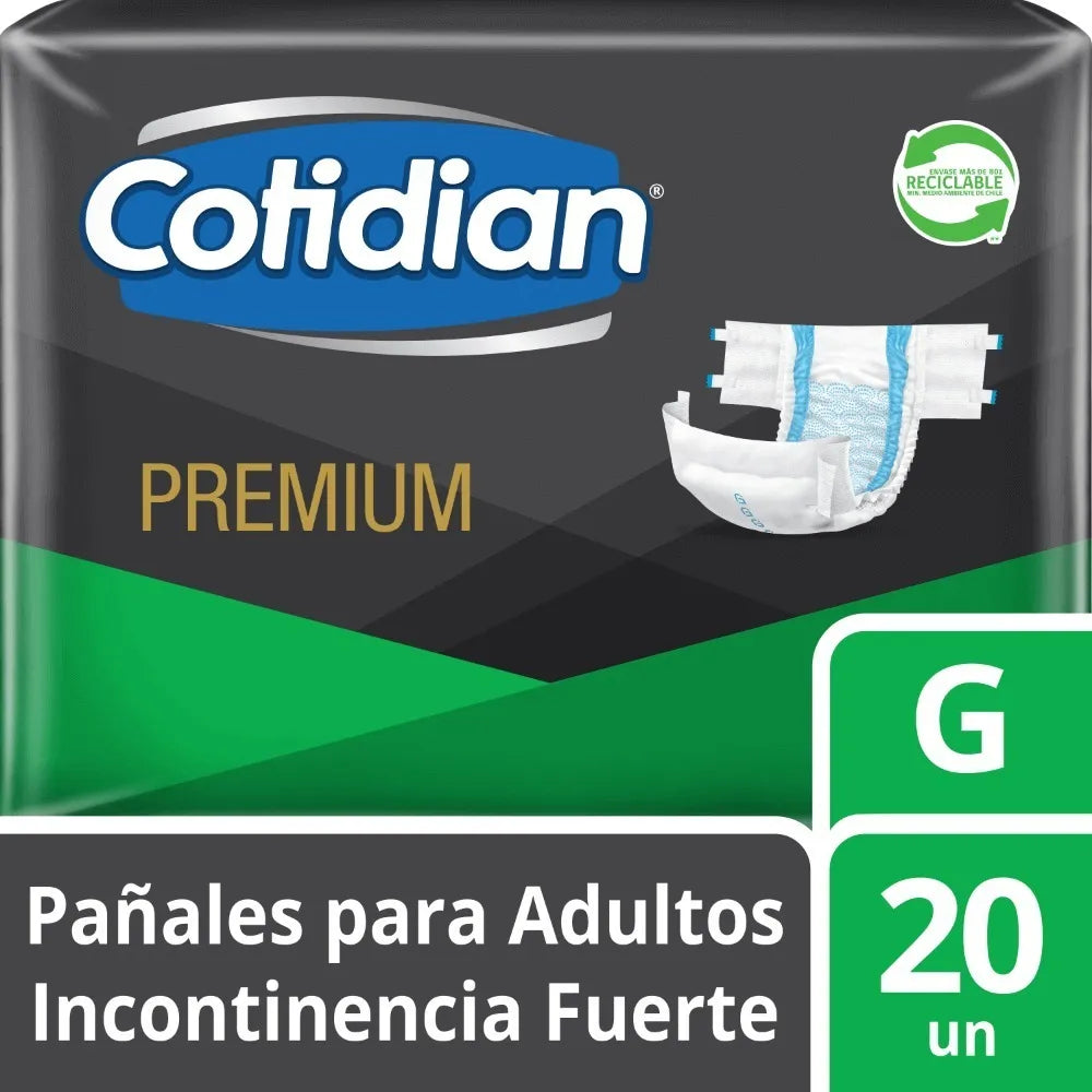 Pañales de Adulto Cotidian Premium G 20 uds.