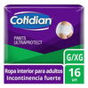 Pañales de Adulto Cotidian Pants Ultra Protect Incontinencia Fuerte G / XG 16 uds.