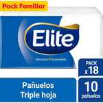Pañuelos Elite Pack Familiar 18 Un