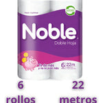 Papel Higienico Noble 22m 6 Rollos