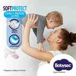 Pañales Babysec Super Premium P 40 Uds