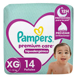 Pañales Pampers Premium Care XG 14 Uds