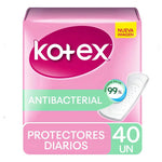 Protector Diario Kotex Antibacterial 40 Un
