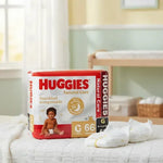 Pañales Huggies Natural Care Talla G 66 Uds