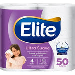 Papel Higiénico Elite Ultra Suave 4 X 50 Mts