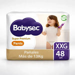 Pañales Babysec Super Premium Pants XXG 48 Uds