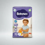 Pañales Babysec Premium XG 14 Uds
