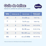 Pañales Babysec Recién Nacido RN 34 Uds