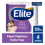 Papel Higiénico Elite Ultra Suave 4 X 50 Mts