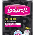 Toalla Fem Noctur Ladysoft Ultradelgada Tela Ultraseca 14un