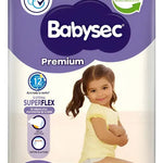 Pañales Babysec Premium XXG 14 Uds