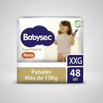 Pañales Babysec Super Premium Pants XXG 48 Uds