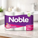 Papel Higiénico Noble Doble Hoja 6 Un 23 Mt