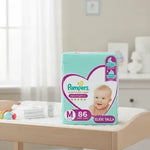 Pañales Pampers Premium Care Sin Género M X 86 Uds