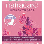 Natracare Toalla Higiénica Ultra Extra Long 8 Uds Orgánica y sin Químicos