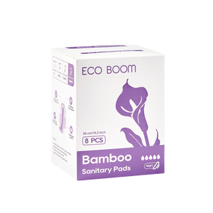 Toallas Higiénicas para Noche sin Químicos y Biodegradables (8 u.)