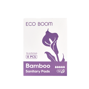 Toallas Higiénicas para Noche sin Químicos y Biodegradables (8 u.)