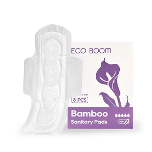 Toallas Higiénicas para Noche sin Químicos y Biodegradables (8 u.)