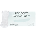 Protectores Diarios Orgánicos Eco Boom sin Químicos y Biodegradables 32 Uds
