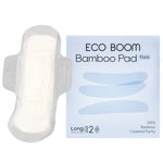 Toallas Higiénicas Orgánicas Flujo Fuerte Eco Boom sin Químicos y Biodegradables 12 Uds.