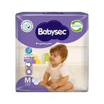 Pañales Babysec Premium M 20 Uds