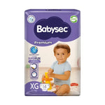 Pañales Babysec Premium XG 14 Uds
