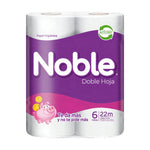 Papel Higienico Noble 22m 6 Rollos
