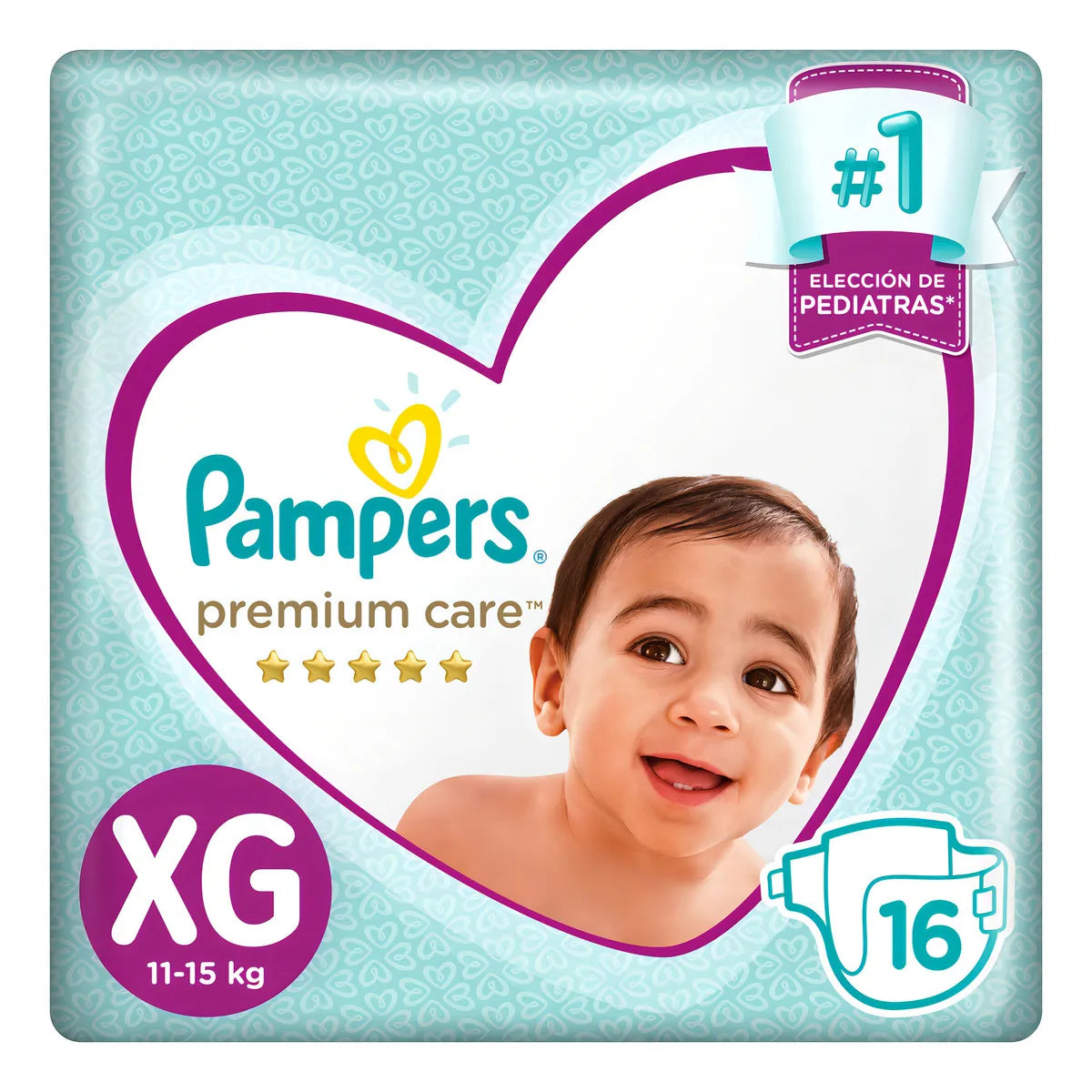 Pampers Pañales Bebé Premium Care XG 16 uds.