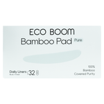 Protectores Diarios Orgánicos Eco Boom sin Químicos y Biodegradables 32 Uds