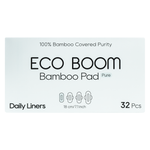 Protectores Diarios Orgánicos Eco Boom sin Químicos y Biodegradables 32 Uds