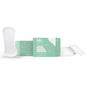 Protectores Diarios Orgánicos Kitsi TEENS sin Químicos y Bíodegradables - (30 u.)